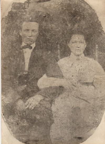 Brice H. and “Sallie” wedding photo November 27, 1875 in Buchanan County, Virgina