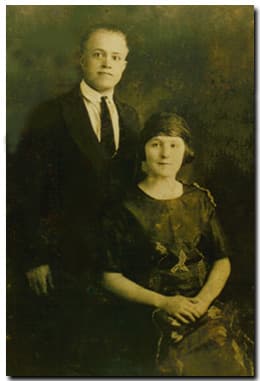 Trigg and Bessie Edwards ca 1924